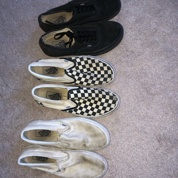 black tie up vans